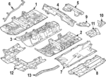 G53116RRMA - Body: Lower Rail for Nissan Image