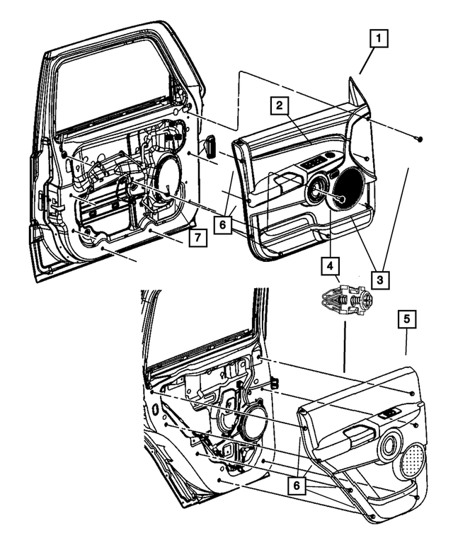 5189959AA - Interior Trim: Switch Bezel, Left for Mopar Image