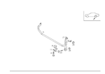 2083260065 - Springs and Suspension: Torsion Bar for Mercedes-Benz Image