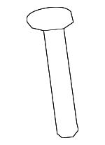 96850093 - Body: Headrest Guide for Saturn: Vue Image