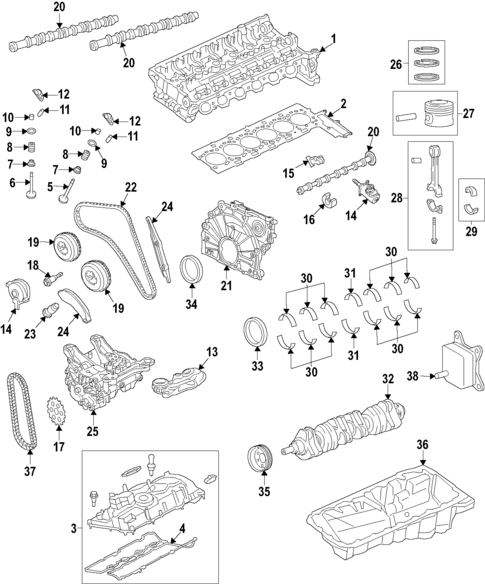 Engine for 2022 Toyota GR Supra #0