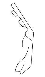 2068853705 - Body: Outer Molding for Mercedes-Benz: C 300, C 43 AMG&amp;reg;, C 63 AMG&amp;reg; S E Performance Image image