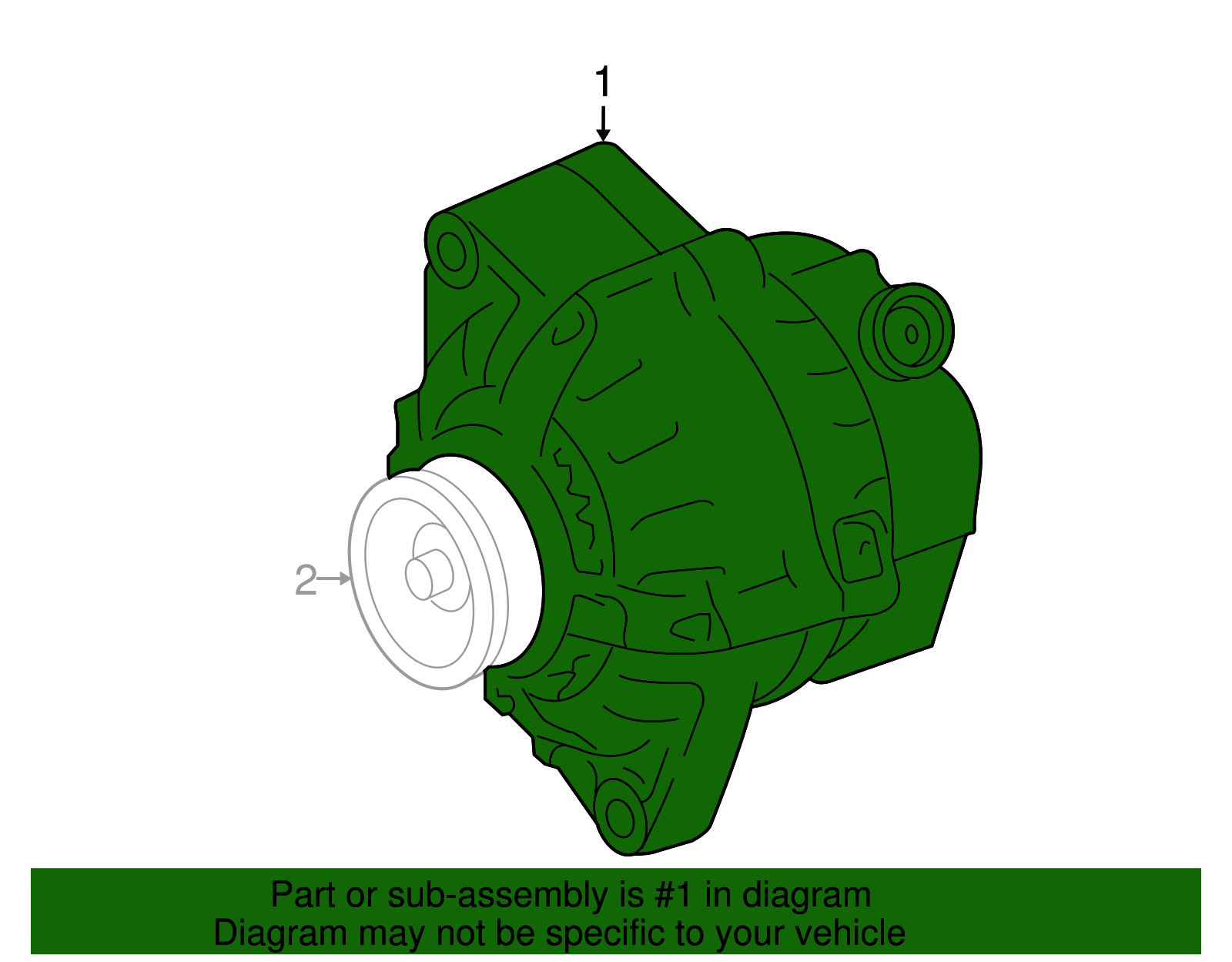 27060-28301-84 - Alternator 2006-2008 Toyota RAV4 | Longo