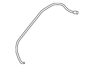 76866TZ5A02 - : Rear Hose for Acura Image