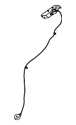 95C885113ABLK - Body: Release Lever for Porsche: Macan Image