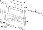 SK4Z61279D46F - : Side Panel for Ford: E-Transit Image