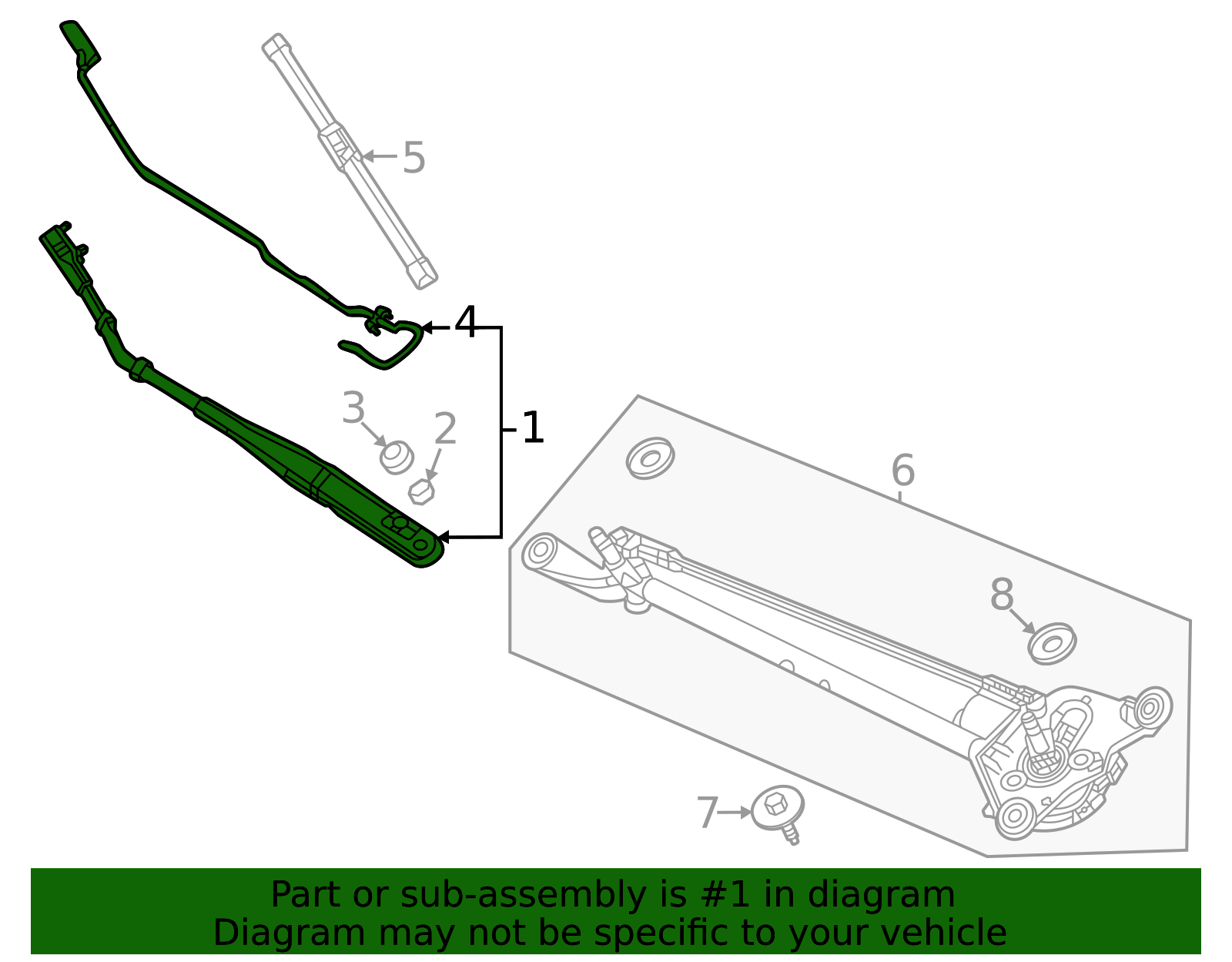76600-T20-A11 - Wiper Arm 2024-2025 Honda Civic | Honda Parts Online