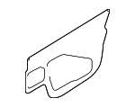 61244FL030 - : Water Shield for Subaru: Crosstrek Image