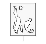 66073XA11BMV - Body: Center Cover for Subaru Image