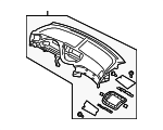 66050XA03A9E - Body: Instrument Panel for Subaru Image