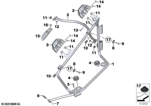 Luggage System for 2024 BMW-Motorrad R 1250 RT #1