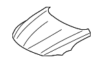 41007325848 - Body: Hood for BMW: Z4 Image