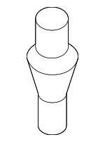 9046709101 - Body: Pad Clip for Toyota: 4Runner, Corolla, Paseo, RAV4, Tundra Image