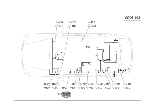 Wiring Harness Telecommunications/Audio Compact Set for 1994 Mercedes-Benz E320 #0