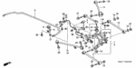 934011002008 - Chassis: BOLT-WASHER (10X20) for Acura Image