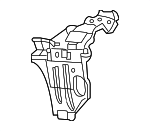 MR972910 - : Inner Panel Brace for Mitsubishi: Lancer Image