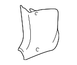 3B1863484LU71 - Body: Kick Panel Trim for Volkswagen: Passat Image