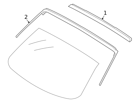 Exterior Trim - Roof for 2013 BMW Z4 #0