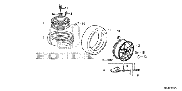 Wheel Disk for 2012 Honda Civic #0