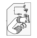 13718601683 - Engine: Pressure Hose for BMW Image