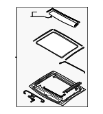 4K5877049A - Body: Sunroof Frame for Audi: A6 Quattro, S6 Image