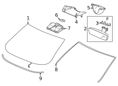 Reveal Moldings for 2024 Acura TLX #0