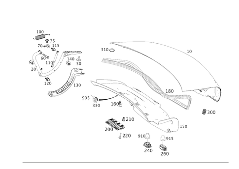 Trunk Lid for 2017 Mercedes-Benz Maybach S550 #0