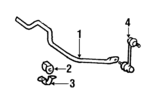 4881232210 - Suspension: Stabilizer Bar for Toyota: Camry Image
