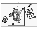 8859060082 - HVAC: Fan Assembly for Toyota: Land Cruiser Image