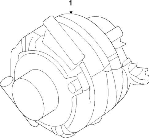 Alternator for 2022 Ford Transit Connect #0