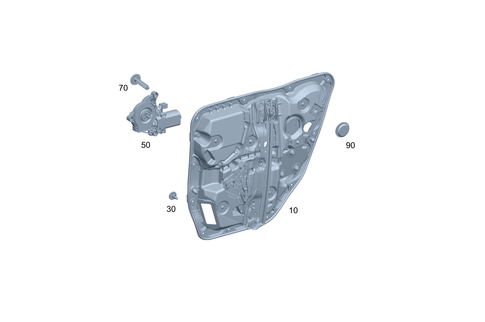 Rear Window Lifters for 2026 Mercedes-Benz E350 #0