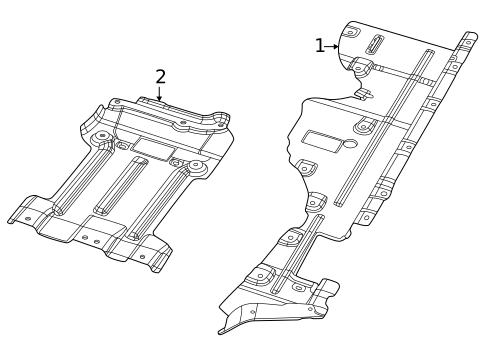 Under Cover & Splash Shields for 2022 Jeep Grand Cherokee L #0