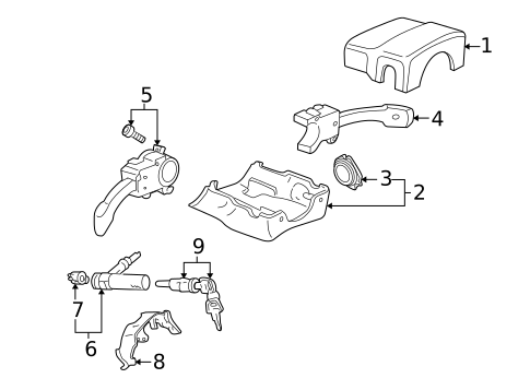 Ignition Lock for 2003 Audi TT Quattro #0