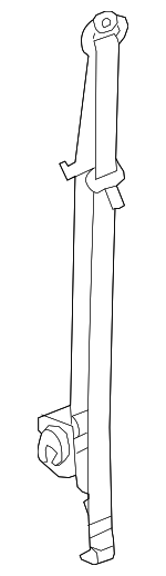 89027201 - Electrical: Seat Belt Lap And Shoulder Belt for Hummer: H3 Image