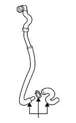 4B0201945B - Emission System: Pressure Hose for Audi: A6, A6 Quattro, Allroad Quattro, S6 Image