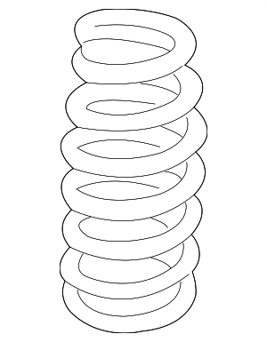 553502M600 - : Coil Spring for Hyundai Image