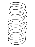 553502M600 - : 2013-2016 Hyundai Genesis Coupe - Coil Spring for Hyundai: Genesis Coupe Image