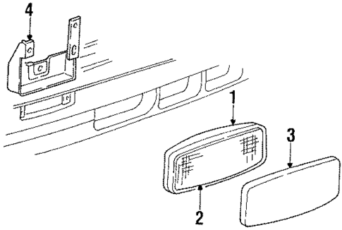 Fog Lamps for 1994 Dodge Shadow #0