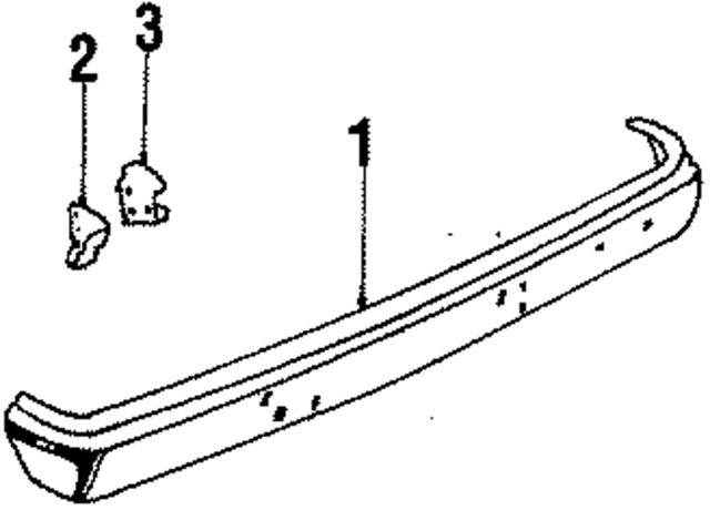 J5363156 - Body: Face Bar for Mopar Image