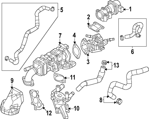 EGR System for 2024 Mazda CX-90 #0