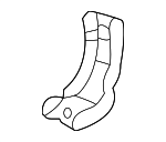 32413S87A00 - : Negative Cable Bracket for Acura Image