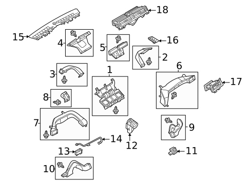 Ducts for 2021 Land Rover Discovery Sport #0