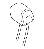 46597006008T99 - Body: Headrest for Mercedes-Benz Image