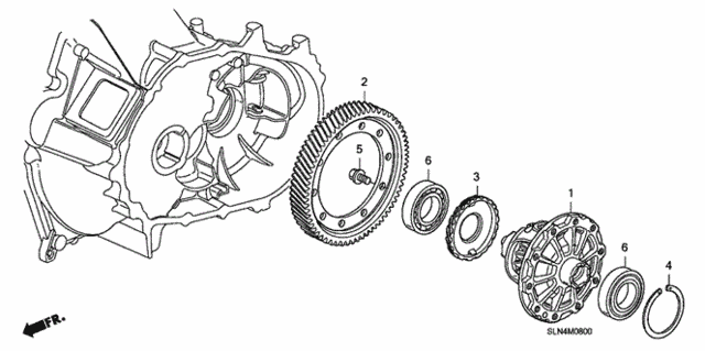 MT Differential for 2007 Honda Fit #0