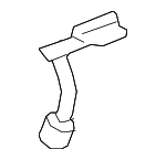 21046EZ41A - : 2016-2019 Nissan TITAN XD - Inner Bracket for Nissan: TITAN XD Image