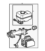 4702560361 - : 2011 Toyota Land Cruiser - Master Cylinder Assembly for Toyota: Land Cruiser Image
