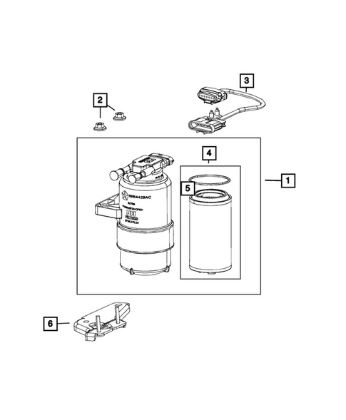 Fuel Pump and Sending Unit for 2015 Ram 1500 #1