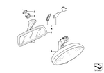51167894729 - : Rear-View Mirror Ec for BMW Image