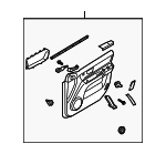 823013E080C8DT - : Door Trim Panel for Kia Image