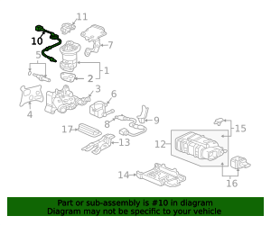 2003-2007 Honda Accord Oxygen Sensor 36532-RAA-A02 | OEM Parts Online